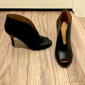 Halogen black boot heels